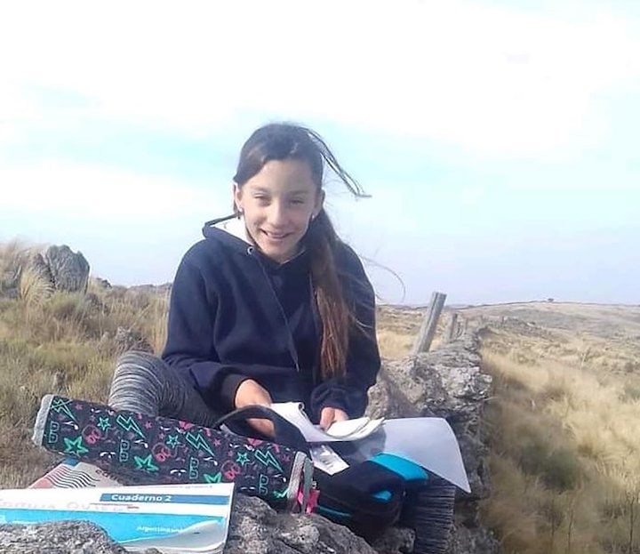 Niña de 11 años caminaba 3 kilómetros para hacer su tarea.