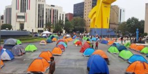 FRENA busca quienes ocupen las tiendas de campaña en CDMX