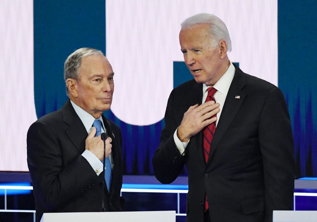 Michael Bloomberg / Joe Biden