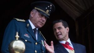 Salvador Cienfuegos y los señalamientos por narcotráfico en contra de Peña Nieto