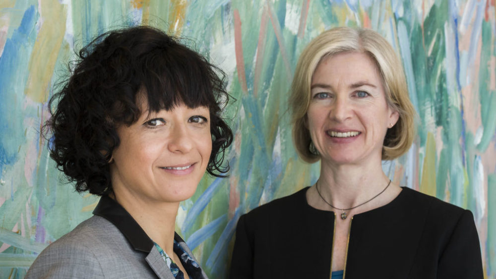 Emmanuelle Charpentier y Jennifer A. Doudna,