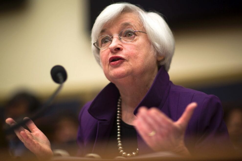secretaria de Estado Janet Yellen
