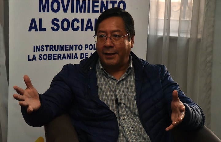Denuncian atentado con dinamita contra el presidente electo de Bolivia.