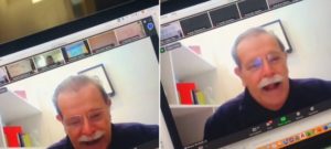 Alumnos sorprenden a su maestro con mensajes de agradecimiento, su reacción de conmoción se viraliza