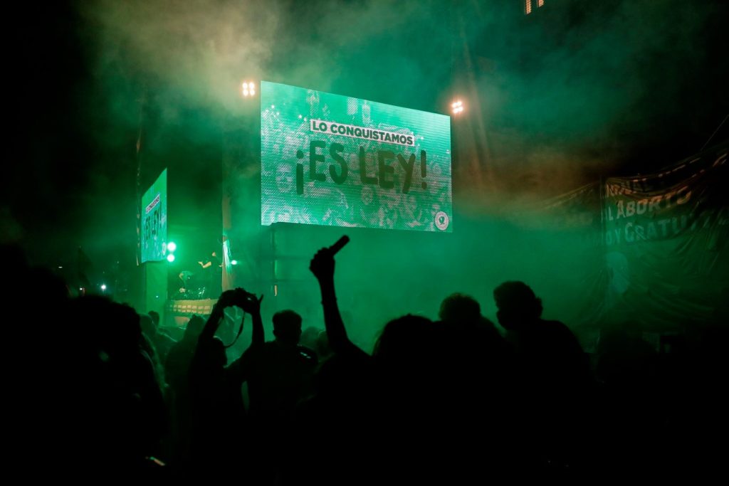 En Argentina es legal el aborto,