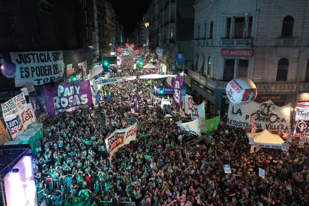 legalización del aborto en Argentina.