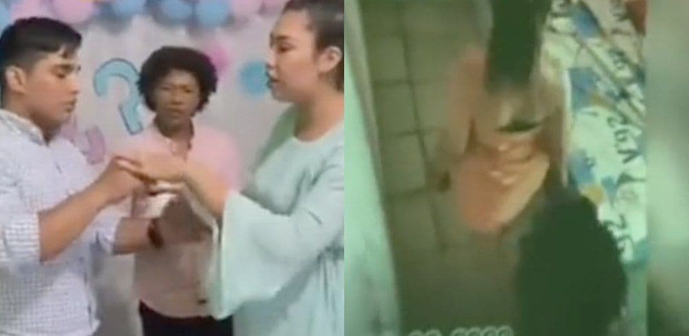 Con un video y en pleno Baby Shower, hombre exponen la infidelidad de su pareja.