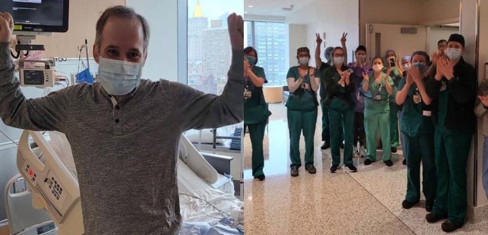 Jeff Gerson, el superviviente de Covid que rastreó a los trabajadores de salud que le salvaron la vida
