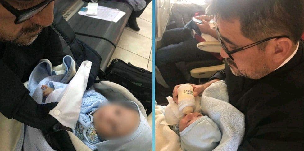 Sacerdote adopta a un bebé abandonado con síndrome de Down