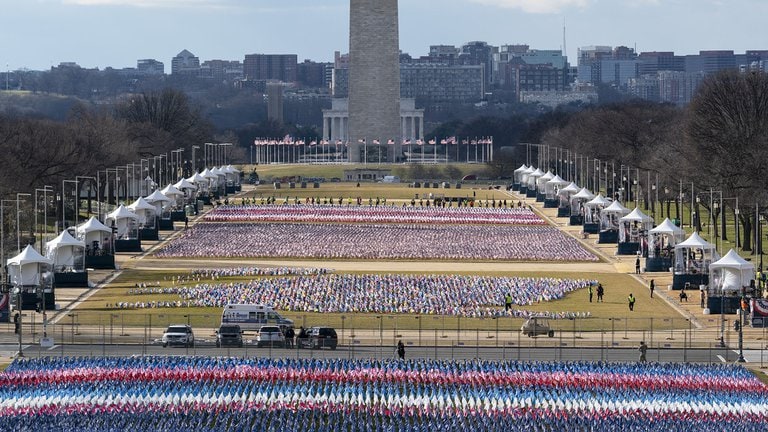 Biden brindará tributo a las víctima del Covid.