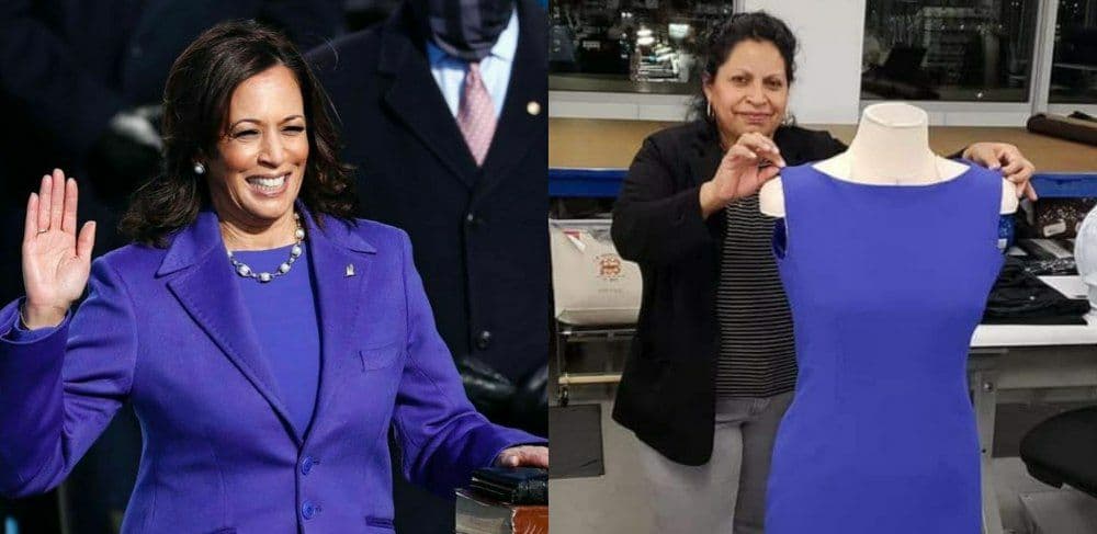 Vestido de Kamala Harris