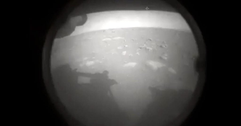 Rover Perseverance en Marte