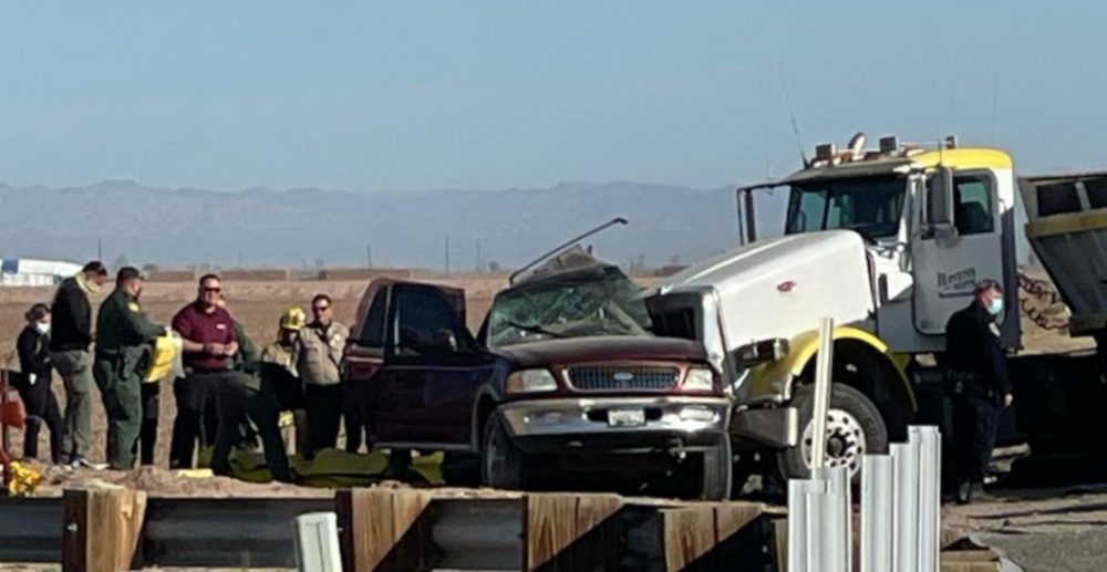 Accidente en el sur de California