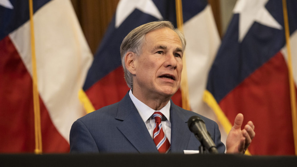 Greg Abbott Gobernador del estado de exas