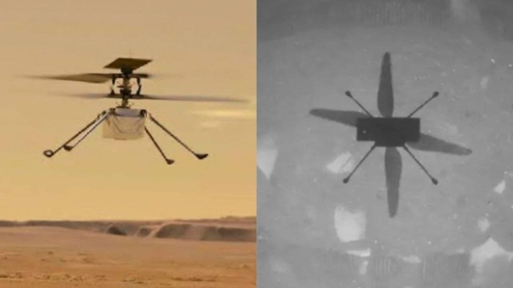 La NASA hizo volar exitosamente un helicóptero en Marte