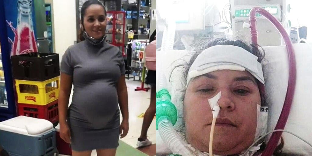 madre conoce a su bebé tres meses despúes