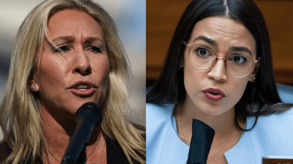 Congresista republicana Marjorie Taylor Greene agrede y acusa de “ terrorista” a Ocasio-Cortez