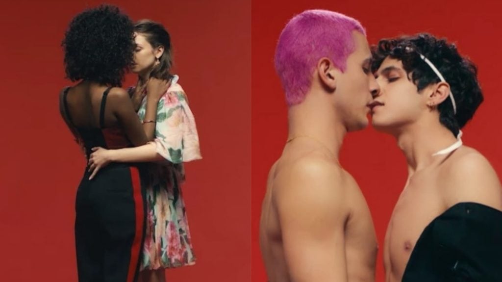 Fiscalía rusa prohíbe el anuncio en el que aparece una pareja gay besándose