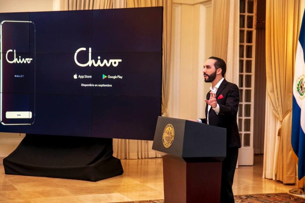 Bukele regalará 30 USD en Bitcoin a quien descargue la wallet “Chivo”