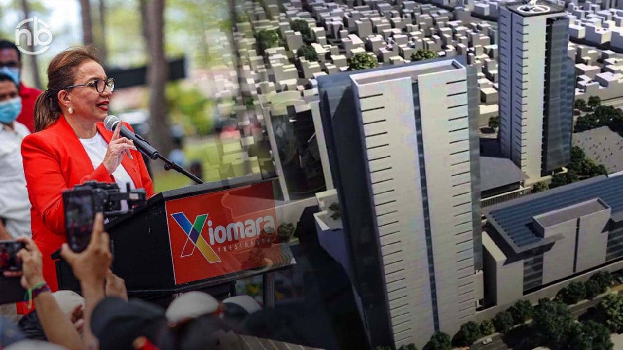 Xiomara Castro convertiría el Centro Cívico Gubernamental en el hospital más moderno de Centroamérica
