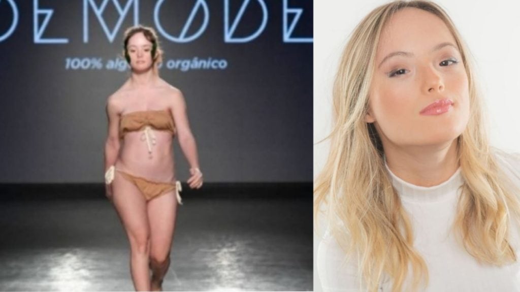 ‘Maju’, la joven modelo con síndrome de Down rostro de L’Oreal y otras marcas.