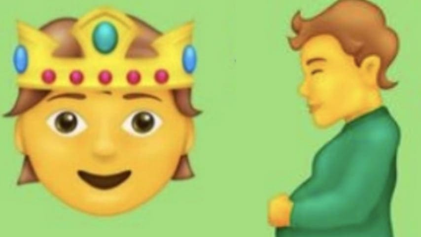 Hombres trans embarazados y personas no binarias, los nuevos emojis de los celulares