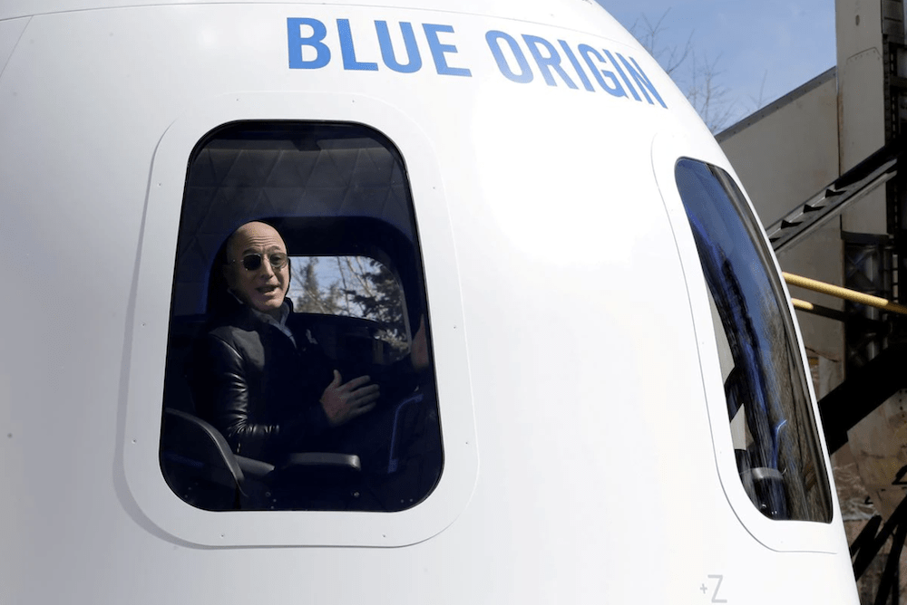 Jeff Bezos, Blue Origin viaje espacial