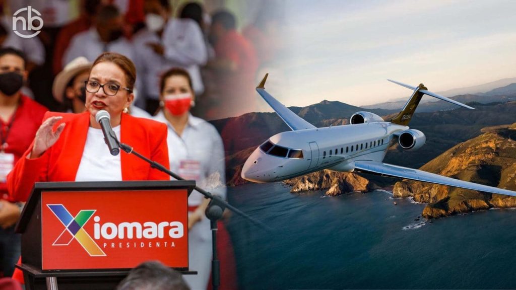 Xiomara Castro avión presidencial