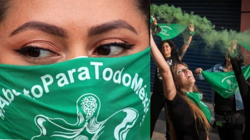 México “poco a poco” avanza en el aborto legal: Veracruz se se tiñe de verde