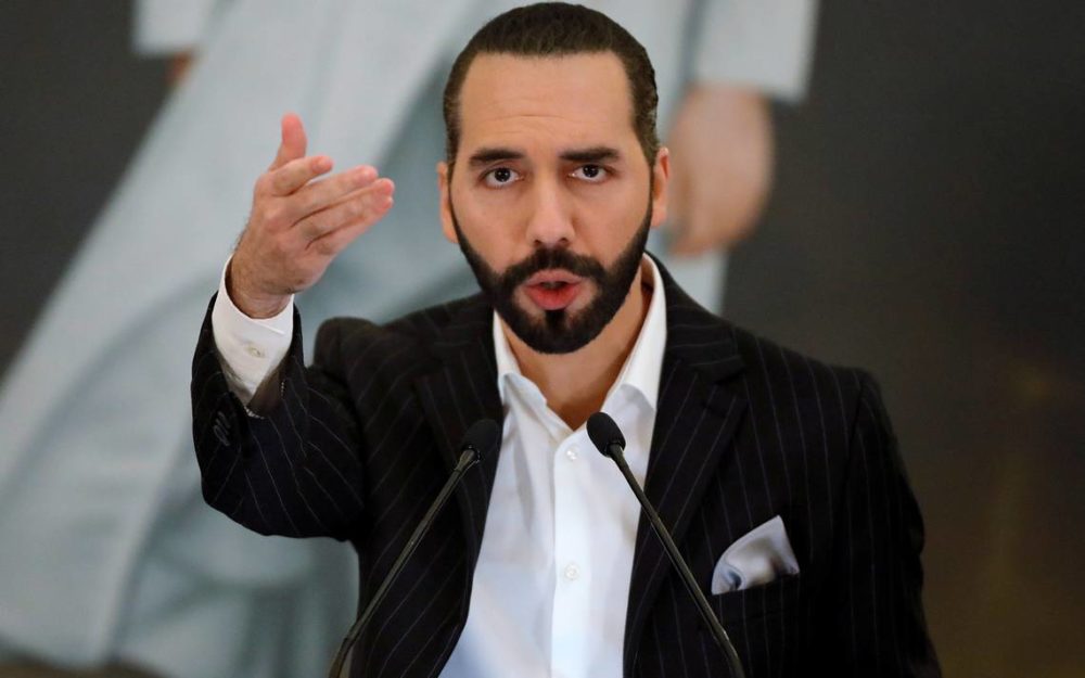 Nayib Bukele lista Engel Honduras, lenguaje