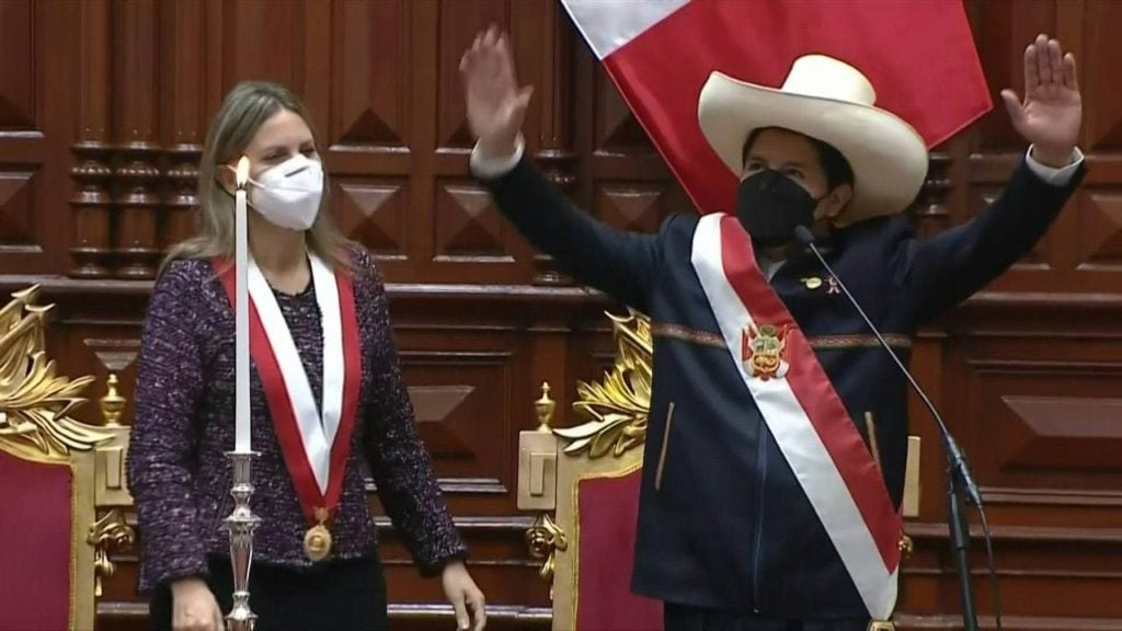 El presidente de Perú, Pedro Castillo confirma su deseo de instaurar una Asamblea Nacional Constituyente