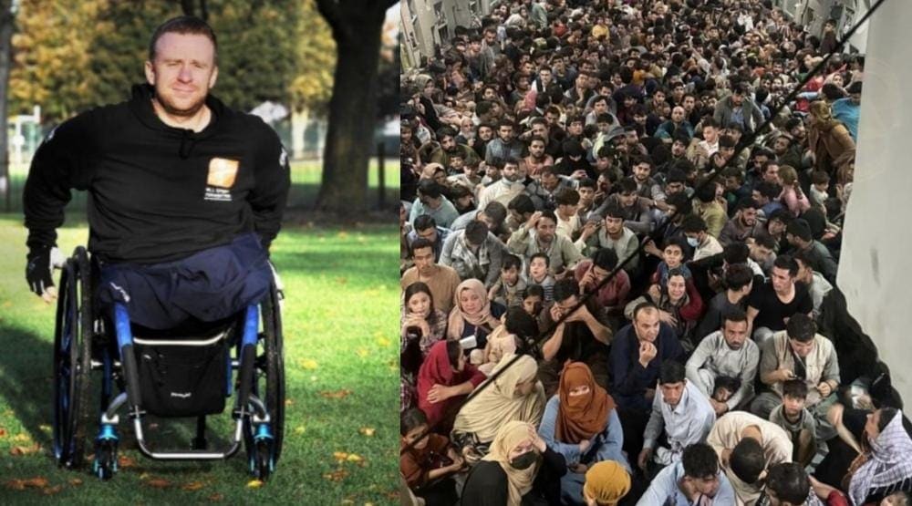 Exmilitar combatiente en Afganistán: “Es decepcionante, perdí mis piernas por nada”