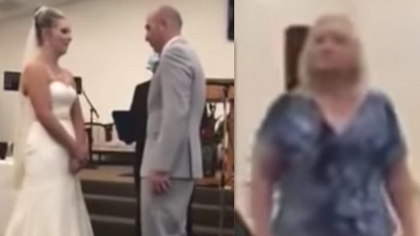 Suegra le grita a su nuera en plena boda acusándola que quiere robarse a su hijo
