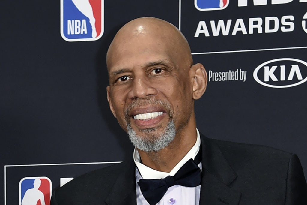 Leyenda de la NBA Kareem Abdul-Jabbar