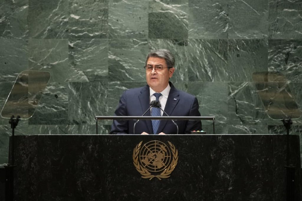 JOH utiliza su discurso en la ONU para defenderse de acusaciones de narcotráfico