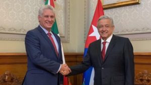 Cuba agradece a México su solidaridad y las exigencias para que termine el bloqueo
