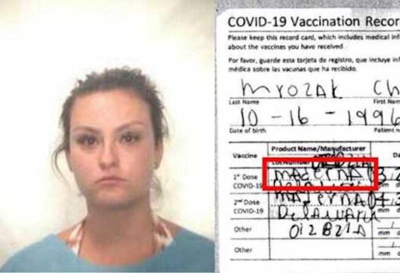 Mujer falsifica certificado de vacunación y la descubren por un pequeño error: La dosis aplicada era de “Maderna”