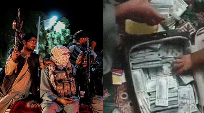 Talibanes encuentran lingotes de oro y millones de dólares en Panjshir