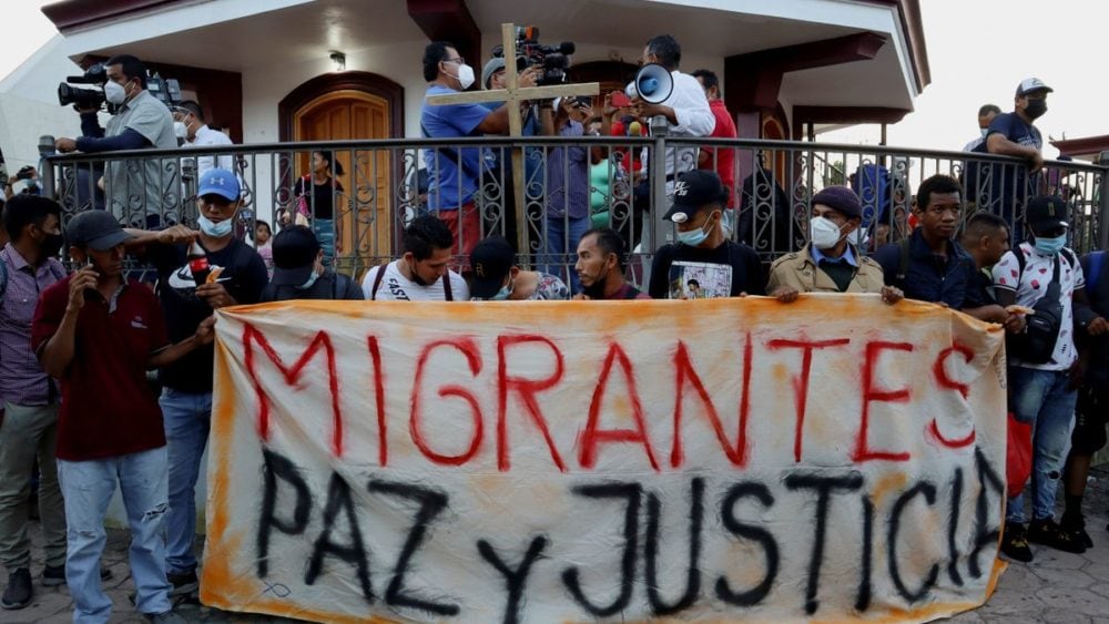 Nueva caravana de migrantes se dirige hacia la capital mexicana para pedir asilo