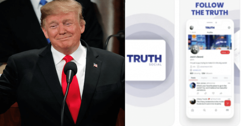 “TRUTH Social”, la app con la que Trump buscará competir con las gigantes tecnológicas