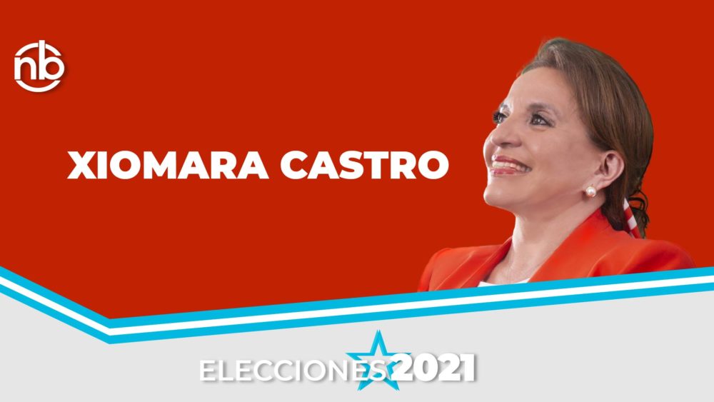 Xiomara Castro, candidata del Partidlo Libre