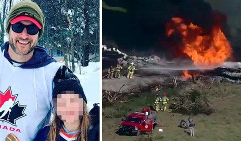 Padre salva a su hija de morir con un abrazo, es la única sobreviviente