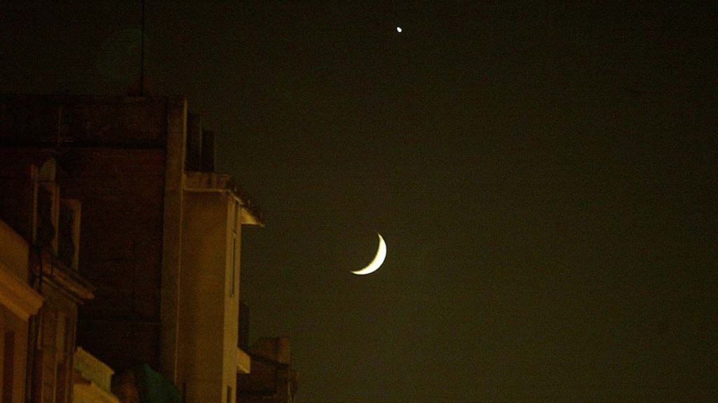 Luna, Júpiter, Venus y Saturno se apoderan de los cielos