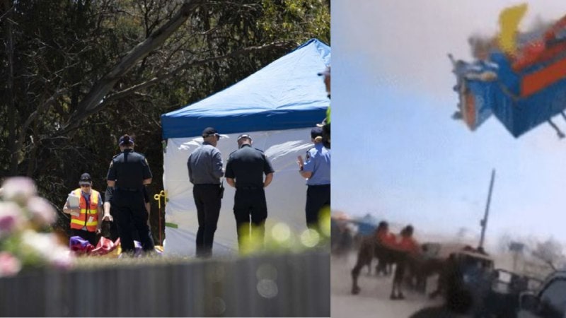 Mueren 5 niños luego de que castillo inflable fuera arrastrado por una ráfaga de viento