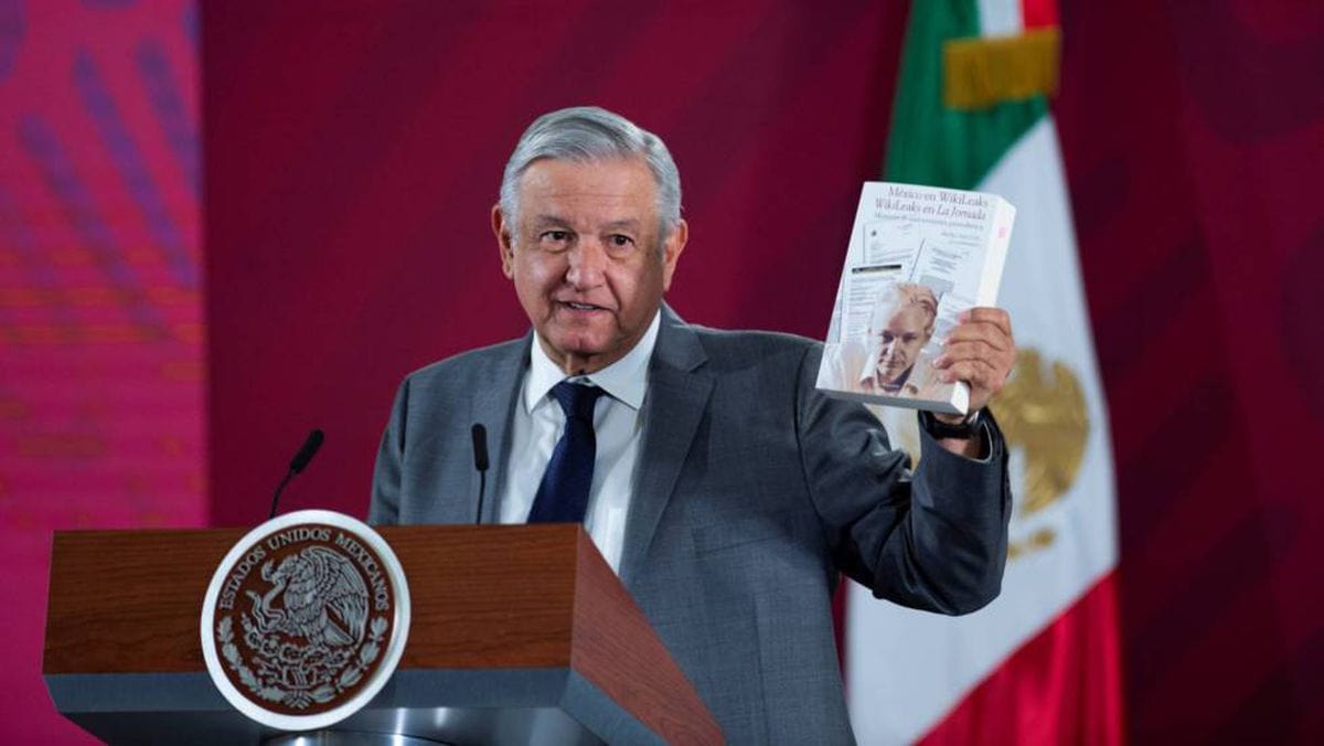 López Obrador reitera su oferta de asilo a Julian Assange