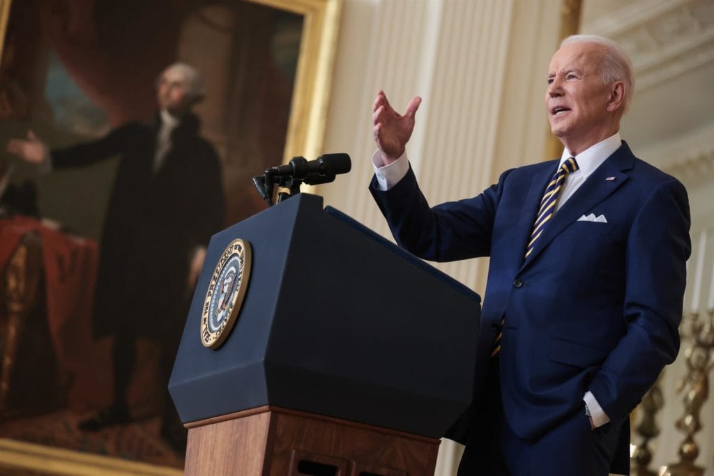 Biden asegura que la invasión de Rusia en Ucrania es “perfectamente posible”