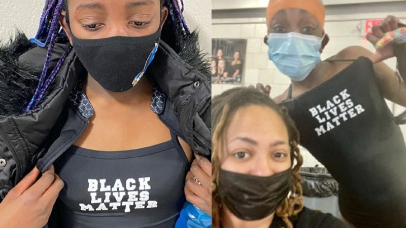 Niña de 12 años fue descalificada de una competencia por usar traje de baño de Black Lives Matter