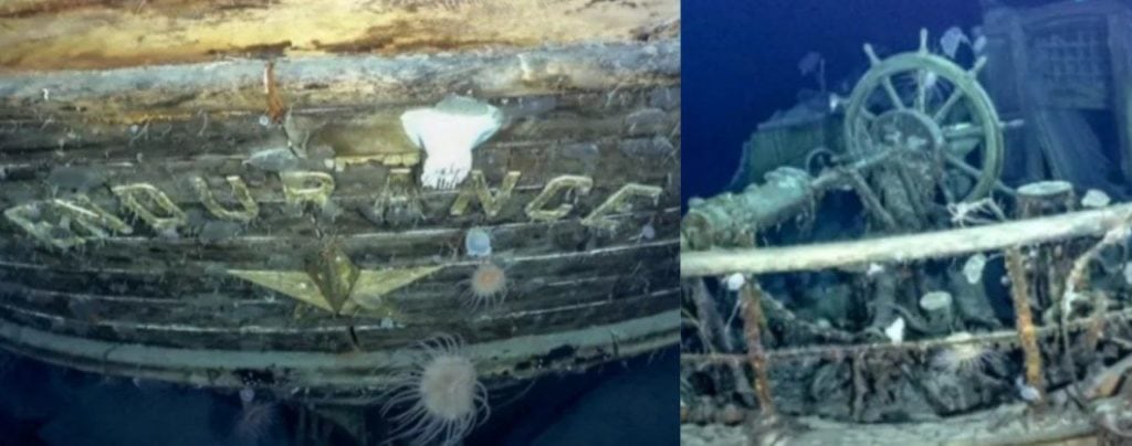 Hallan después de 107 años el barco de uno de los mayores naufragios de la historia