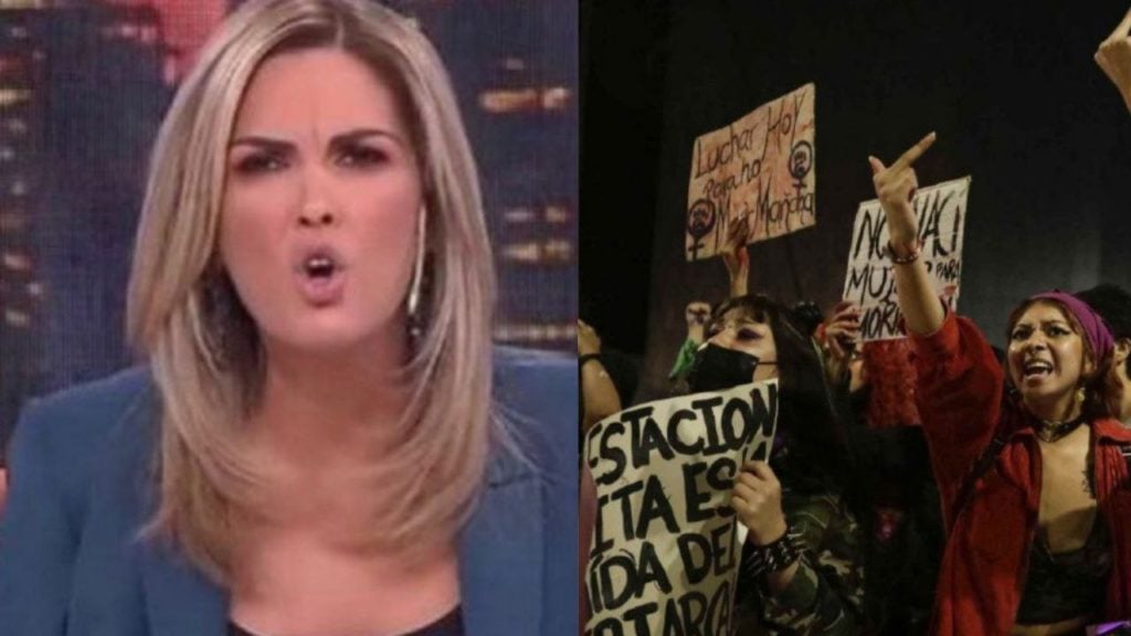 Periodista arremete contra feministas