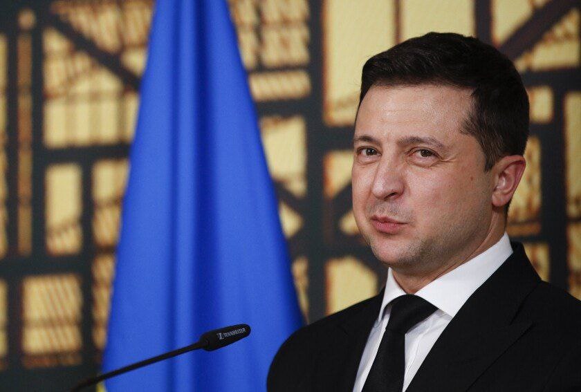 armadas de europa, Volodimir le pide al mundo hacerse oír a favor de Ucrania